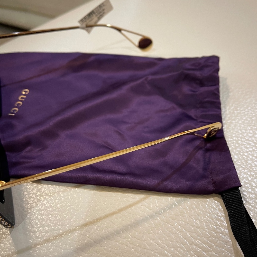Brand new never worn Gucci sunglasses with rhinestones galore! - Picture 7 of 8